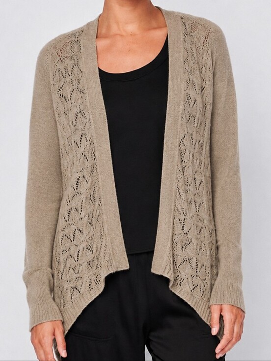 united states sweaters Sweaters - United States Sweaters Mohair Wool Blend Pointelle Cardigan M
